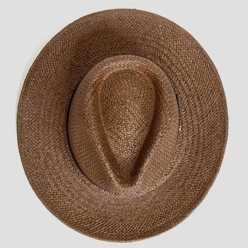 Geoffery Straw Fedora Hat – Toffee