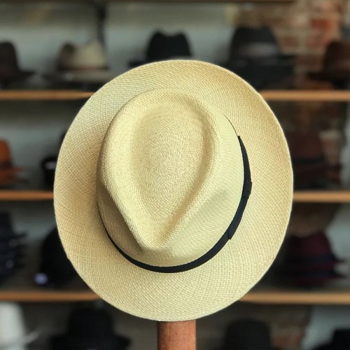 Can Be Rolls Up For Packing -Handmade Panama Hat-Manuel